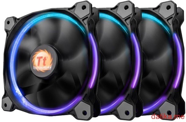 ThermalTake Riing 12 LED RGB Fan (3 fan pack) в Черногории