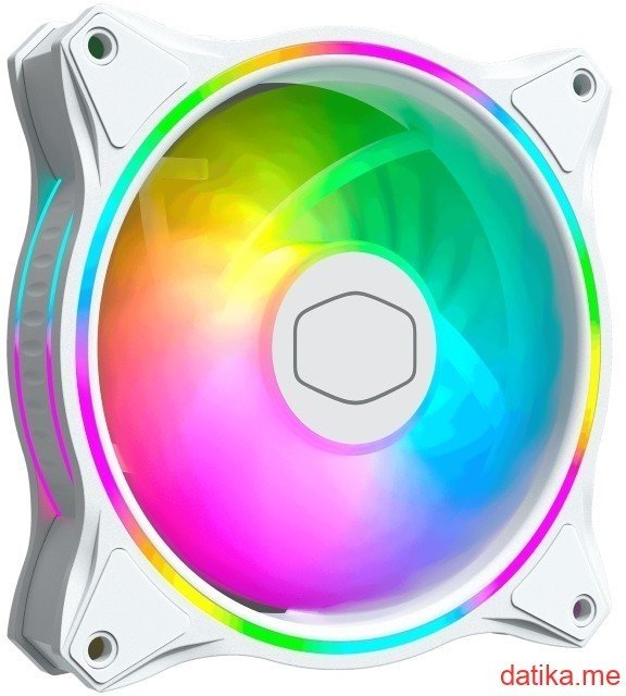CoolerMaster Master Fan HALO White edition MF120 120mm ventilator (MFL-B2DW-18NPA-R1) в Черногории