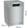 Gorenje GS673C60X Wi-Fi Mašina za pranje sudova, 60cm (Inverter motor) 