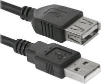 Defender USB02-06 USB 2.0 cable, 1.8m