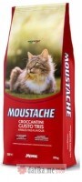 Moustache Adult Cat Granule Tri Ukusa Sa Ribom, Piletinom I Govedinom 20kg 