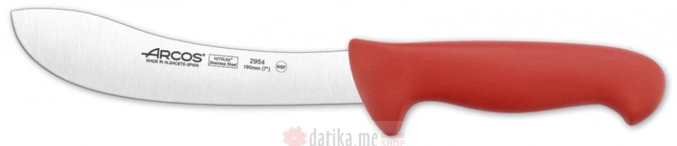 ARCOS NOZ ZA SKIDANJE KOZE 190mm CRVENI