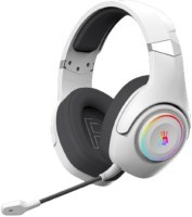 A4 TECH GR270 Bloody 7.1 Virtual Surround 3-IN-ONE RGB Gaming Wireless + wired bele slušalice