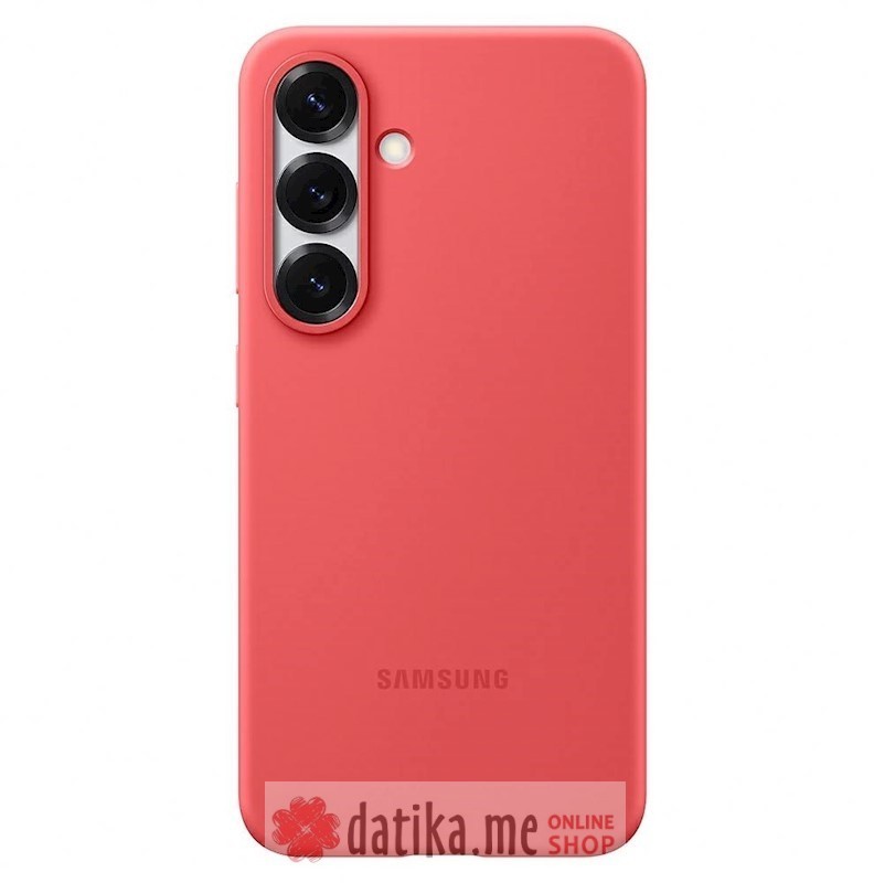 Samsung Silicone Case for Samsung Galaxy S25 Red 