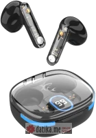 White Shark GEB-TWS-37 EARBUDS HYPERBEAT Crne Headset