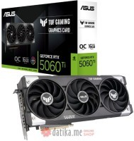 ASUS TUF Gaming GeForce RTX 5060 Ti 16GB GDDR7 OC Edition, TUF-RTX5060TI-O16G-GAMING