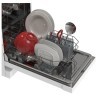 Sharp QW-NS1CF49EW-EU Mašina za pranje posuđa, 45cm в Черногории