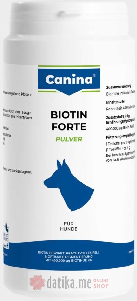 Canina Biotin Forte Prah 200gr в Черногории