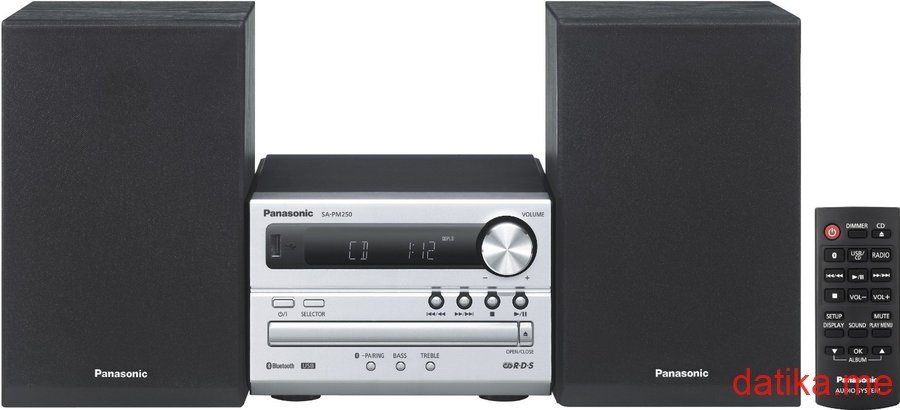 Panasonic SC-PM250EC-S Bluetooth mikro linija
