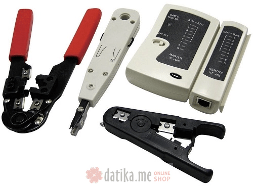 Logilink  WZ0012 Networking Tool Set with Bag - network to 4 parts, EconLine