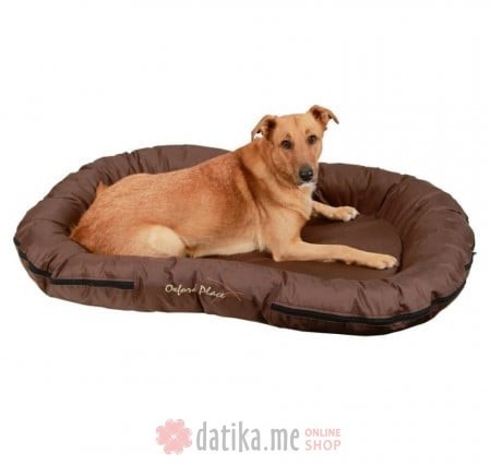 Kerbl 84993 Ležaljka 120x85x17 cm Cushion Oxford Place brown,