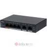DAHUA CS4006-4GT-60 6-Port Cloud Managed Desktop Gigabit Switch with 4-Port PoE