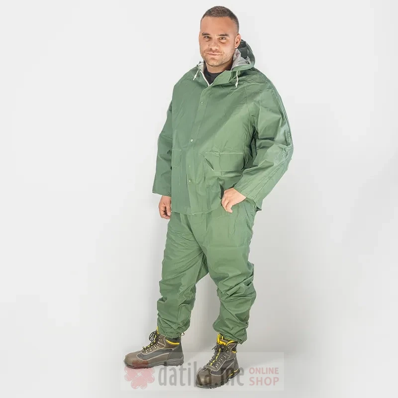 Odijelo vodotporno dvodjelno poliester PVC Vel.XL Bormann BPP7209