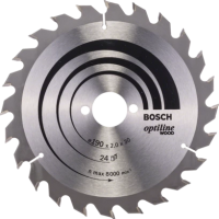 Bosch List kružne testere za drvo Optiline Wood 190x30x2.0mm 24z