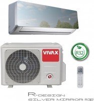 Vivax R dizajn serija ACP-18CH50AERI Silver Mirror inverter klima uređaj, 18000BTU, Wi-Fi ready