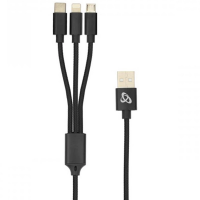 Sbox kabl USB 2.0 - 8-pin/Type-C/Micro 