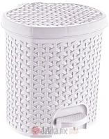 KEEEPER KANTA ZA SMECE SA PEDALOM BIJELA 11,5L