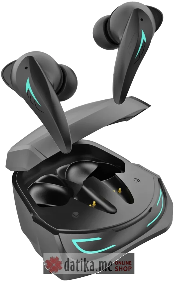 White Shark GEB-TWS-96 EARBUDS TITAN Crne ANC Headset в Черногории