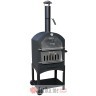 Bormann BBQ1960 Peć na drva-drveni ugalj/peć za pizzu 34,5x50cm 