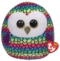 Ty Plis Igracka jastuk sova 22cm