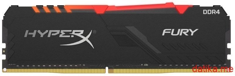 Kingston HyperX Fury RGB DIMM DDR4 16GB 3733MHz, HX437C19FB3A/16