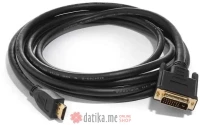 SBOX CABLE HDMI Male - DVI (24+1) Male 2 m