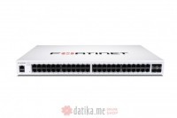 Fortinet FortiSwitch 148F-FPOE 48x1Gbe/4xSFP+/740W PoE/Rack Layer 2+