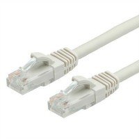 Rotronic Value patch cable, Cat. 6a, U/UTP, gray, 15.0m