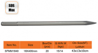 Somafix SFMM1840 Dlijeto špicasto za beton SDS-Max 18x400mm