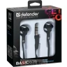 Defender Technology Slušalice Basic 609 in-ear, black+white