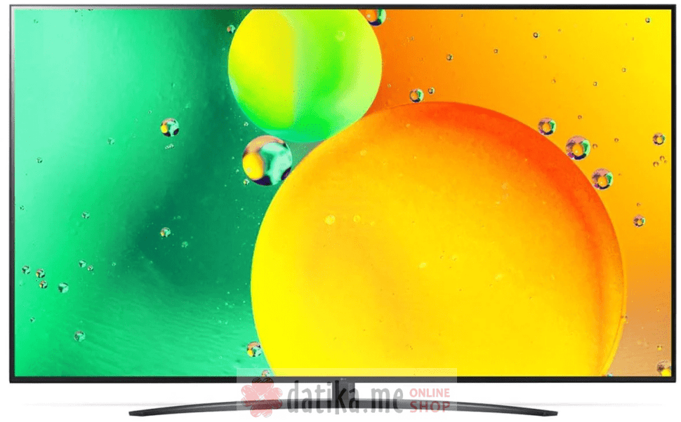 LG 86NANO763QA LED TV 86" 4K UHD, Active HDR, ​Nano cell, Smart TV