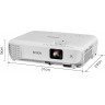 Epson EB-W06 WXGA (1280x800) 3700Lm 3LCD Projektor 