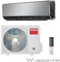 Vivax W dizajn serija ACP-18CH50REWI Wi-Fi inverter klima uređaj, 18000BTU
