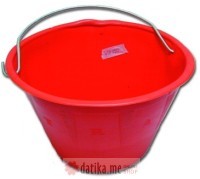 MAURER Kanta za malter plastična crvena 36cm
