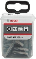 Bosch Bit nastavci za odvijač PZ2 krstasti 1/4" 25mm 25kom