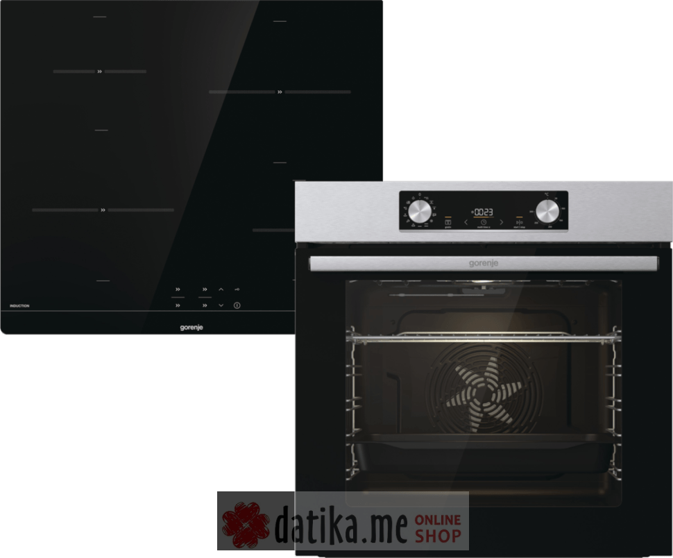 Gorenje Set Indukcioni Jump (Rerna BO6737E02X + Ploča IT640BSC) 