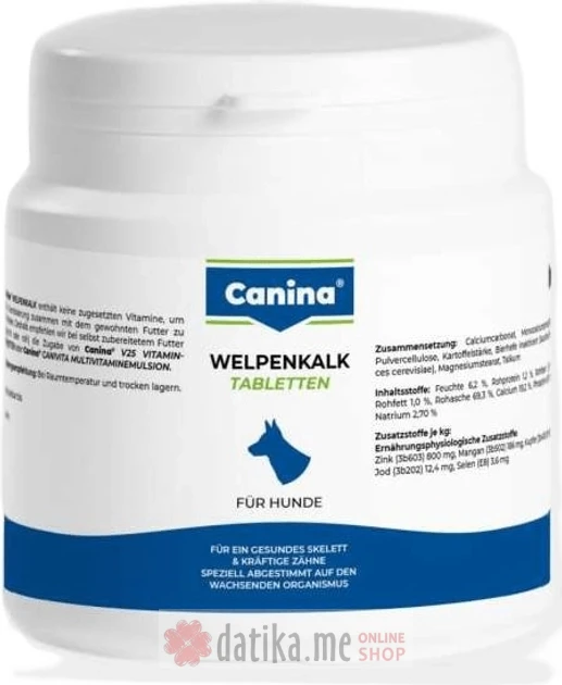 Canina Puppy Lime Tablete 150 tab. в Черногории