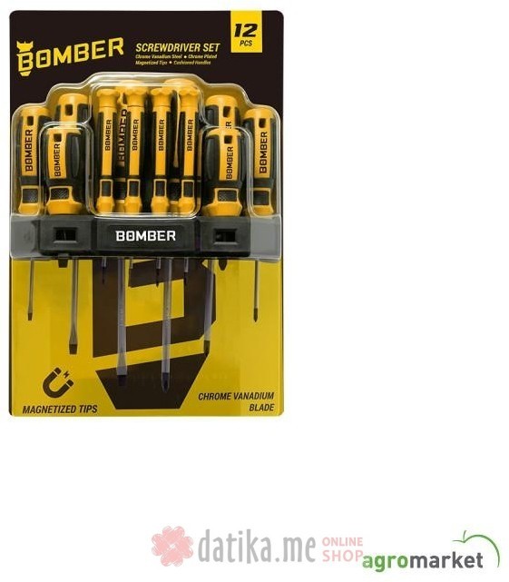 Bomber Set odvijača 12 kom