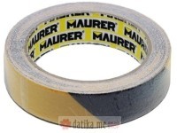 MAURER Traka za gazišta protivklizna žuto/crna 25mm 5m