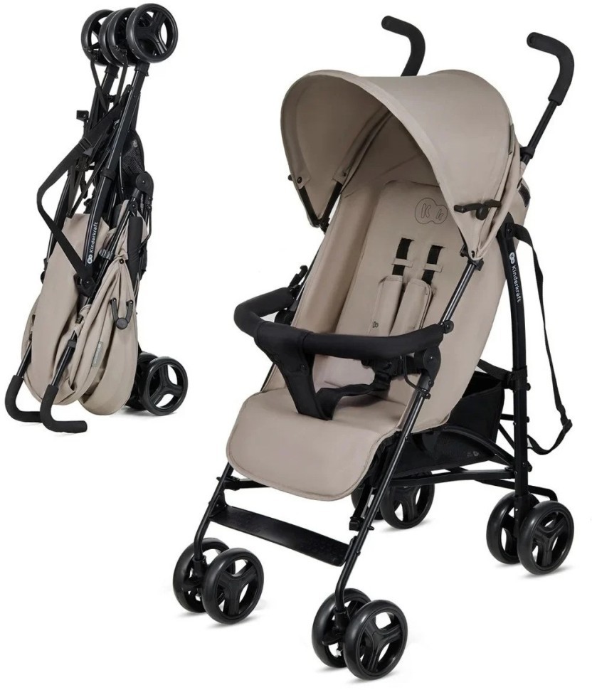 KINDERKRAFT KOLICA ZA BEBE TIK STONE BEIGE KINDERKRAFT KOLICA ZA BEBE TIK STONE BEIGE