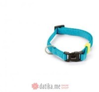 Beeztees OGRLICA ZA PSE UNI LIGHT BLUE 20-30X10CM
