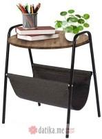 PAKKETO STO Casper pakoworld black-walnut 40x43x60cm