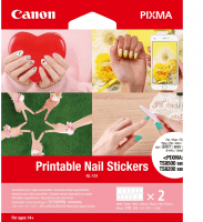  Canon Printable Nail Stickers NL-101, 24 stickers