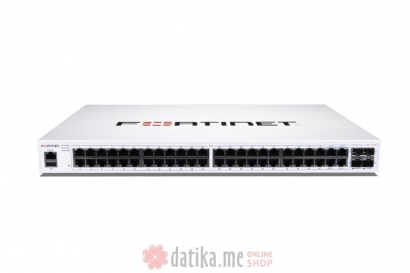 Fortinet FortiSwitch 148F-FPOE 48x1Gbe/4xSFP+/Rack Layer 2+