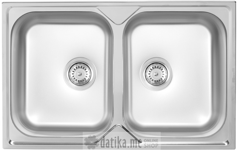 Metalac inox usadna sudopera Aurora 2D Ø90 в Черногории