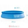 Intex 28106 bazen Easy Set 244 x 61cm в Черногории