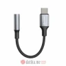 Swissten Audio kabl Textile USB-C (male) / 3.5mm AUX 0,15 M Black в Черногории