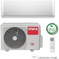 Vivax Y dizajn serija ACP-12CH35AEYI Wi-Fi inverter klima uređaj, 12000BTU