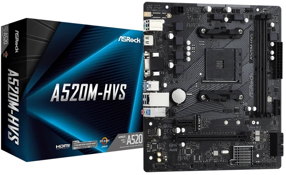 ASRock A520M-HVS