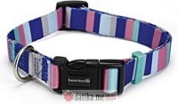 Beeztees OGRLICA ZA PSE STRIPES 26-40X15CM